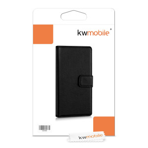 Husa pentru Huawei P9 Lite, Piele ecologica, Negru, 38039.01 - Img 7