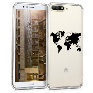 Husa pentru Huawei Y6 (2018), Silicon, Multicolor, 44877.02 - Img 1