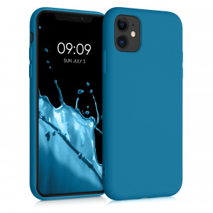 Husa pentru iPhone 11, Silicon, Albastru, 50791.224 - Img 1