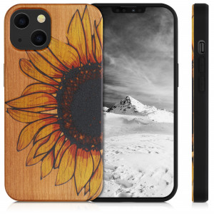Husa pentru iPhone 13, Lemn, Multicolor, 55953.03 - Img 2