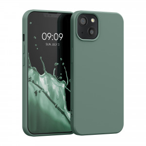 Husa pentru iPhone 13, Silicon, Verde, 55948.166 - Img 1