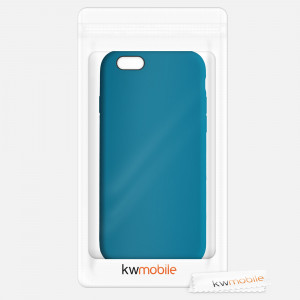 Husa pentru iPhone 6 / iPhone 6s, Silicon, Albastru, 40223.224 - Img 7