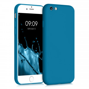 Husa pentru iPhone 6 / iPhone 6s, Silicon, Albastru, 49980.224 - Img 1