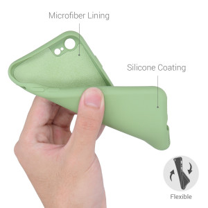 Husa pentru iPhone 8 / iPhone 7 / iPhone SE 2, Silicon, Verde, 49979.174 - Img 4