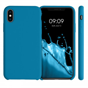 Husa pentru iPhone X / iPhone XS, Silicon, Albastru, 46313.224 - Img 2