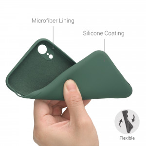 Husa pentru iPhone XR, Silicon, Verde, 49983.166 - Img 4