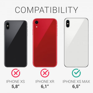 Husa pentru iPhone XS Max, Silicon, Albastru, 45909.224 - Img 6