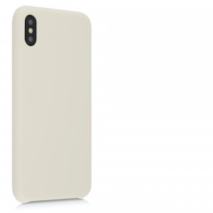 Husa pentru iPhone XS Max, Silicon, Crem, 45909.204 - Img 8