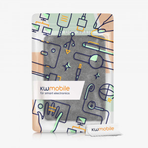 Husa pentru Kindle Paperwhite 11, Textil, Gri, kwmobile, 56259.19 - Img 7