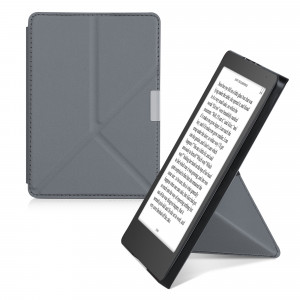 Husa pentru Kobo Aura Edition 2, Kwmobile, Gri, Piele ecologica, 41181.73 - Img 1