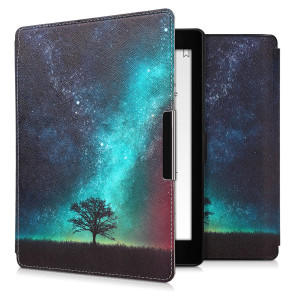 Husa pentru Kobo Aura One, Piele ecologica, Multicolor, 39610.26 - Img 1