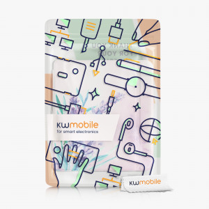 Husa pentru Kobo Libra 2, Kwmobile, Multicolor, Piele ecologica, 56575.39 - Img 8