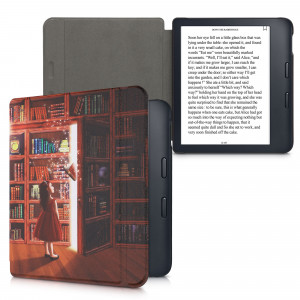 Husa pentru Kobo Libra 2, Piele ecologica, Multicolor, kwmobile, 56575.08 - Img 2