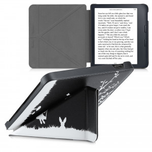 Husa pentru Kobo Libra 2, Piele ecologica, Negru, kwmobile, 56577.08 - Img 2