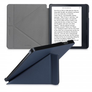 Husa pentru Kobo Sage, Piele ecologica, Albastru, kwmobile, 56586.17 - Img 2