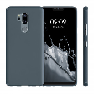 Husa pentru LG G7 ThinQ / G7 Fit / G7 One, Silicon, Albastru, 44920.202 - Img 2