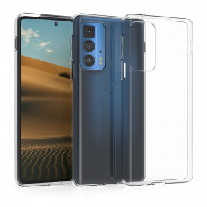 Husa pentru Motorola Edge 20 Pro, Silicon, Transparent, 56062.03 - Img 2