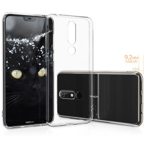 Husa pentru Nokia 5.1 Plus, Silicon, Transparent, 46195.03 - Img 4