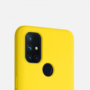Husa pentru OnePlus Nord N10 5G, Silicon, Galben, 53890.165 - Img 8
