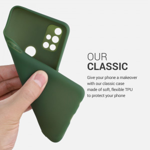 Husa pentru OnePlus Nord N10 5G, Silicon, Verde, 53821.80 - Img 4