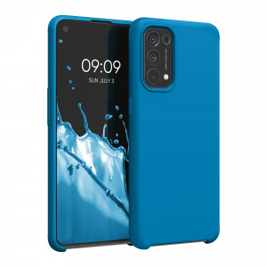 Husa pentru OPPO Find X3 Lite, Silicon, Albastru, 55201.224, kwmobile - Img 1
