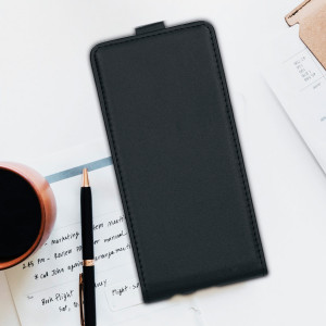 Husa pentru Samsung Galaxy A10, Piele ecologica, Negru, 49823.01 - Img 3