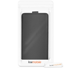 Husa pentru Samsung Galaxy A10, Piele ecologica, Negru, 49823.01 - Img 7