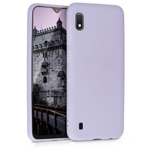 Husa pentru Samsung Galaxy A10, Silicon, Mov, 49814.108 - Img 1