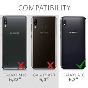 Husa pentru Samsung Galaxy A10, Silicon, Mov, 49814.192 - Img 6