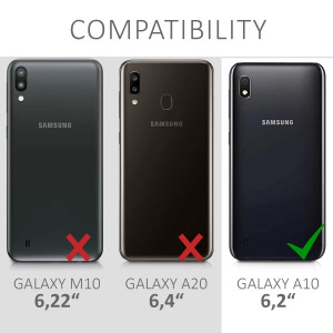 Husa pentru Samsung Galaxy A10, Silicon, Negru, 49814.47 - Img 6