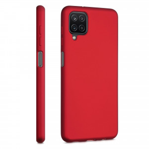 Husa pentru Samsung Galaxy A12, Silicon, Rosu, 54052.36 - Img 5