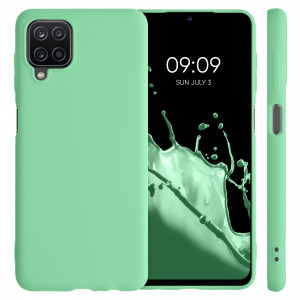 Husa pentru Samsung Galaxy A12, Silicon, Verde, 54048.147 - Img 2