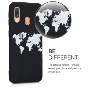 Husa pentru Samsung Galaxy A40, Silicon, Negru, 49523.01 - Img 4