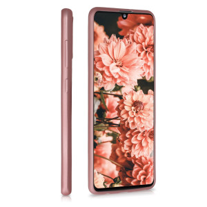 Husa pentru Samsung Galaxy A41, Silicon, Rose Gold, 52254.31 - Img 5