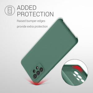 Husa pentru Samsung Galaxy A52 / Galaxy A52 5G / Galaxy A52s 5G, Silicon, Verde, 54347.166 - Img 6