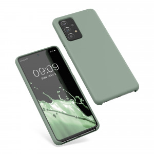 Husa pentru Samsung Galaxy A52 / Galaxy A52 5G / Galaxy A52s 5G, Silicon, Verde, 54347.172, kwmobile - Img 2