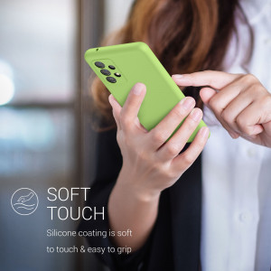 Husa pentru Samsung Galaxy A52 / Galaxy A52 5G / Galaxy A52s 5G, Silicon, Verde, 54347.214, kwmobile - Img 4