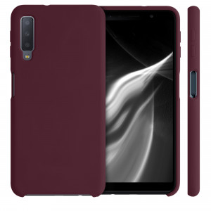 Husa pentru Samsung Galaxy A7 (2018), Silicon, Violet, 47730.190, kwmobile - Img 2