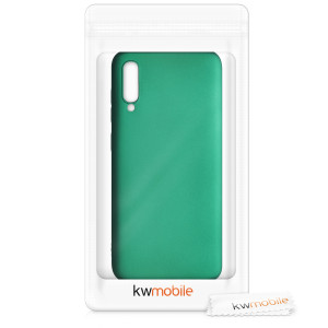 Husa pentru Samsung Galaxy A70, Silicon, Verde, 48430.170 - Img 7