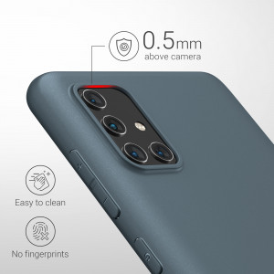 Husa pentru Samsung Galaxy A71, Silicon, Albastru, 51208.202 - Img 4