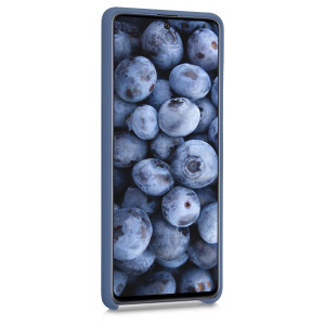 Husa pentru Samsung Galaxy A71, Silicon, Albastru, 51209.168 - Img 3