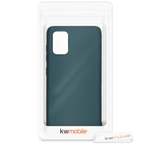 Husa pentru Samsung Galaxy A71, Silicon, Verde, 51213.14 - Img 7