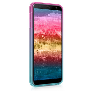 Husa pentru Samsung Galaxy J6 Plus, Silicon, Albastru, 47444.01 - Img 3