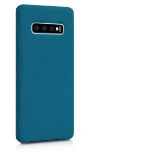 Husa pentru Samsung Galaxy S10 Plus, Silicon, Verde, 49028.57 - Img 8