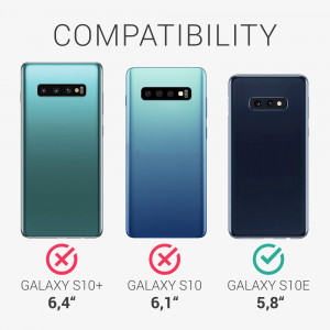 Husa pentru Samsung Galaxy S10e, Silicon, Albastru, 47944.224, kwmobile - Img 5