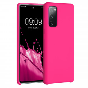 Husa pentru Samsung Galaxy S20 FE, Silicon, Roz, 53605.77, kwmobile - Img 1