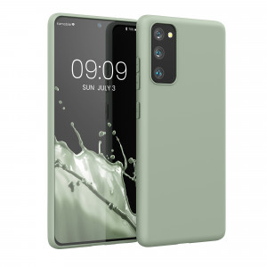 Husa pentru Samsung Galaxy S20 FE, Silicon, Verde, 53604.172, kwmobile - Img 1