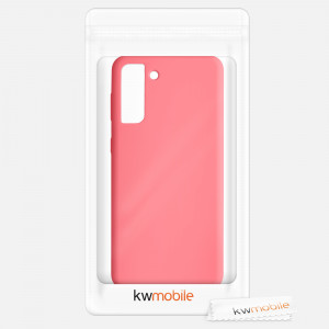 Husa pentru Samsung Galaxy S21 Plus, Silicon, Roz, 54066.103 - Img 7