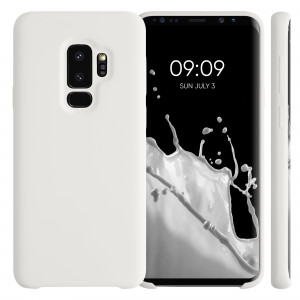 Husa pentru Samsung Galaxy S9 Plus, Silicon, Alb, 44183.48, kwmobile - Img 2