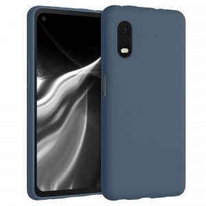 Husa pentru Samsung Galaxy Xcover Pro, Silicon, Albastru, 53154.202 - Img 1